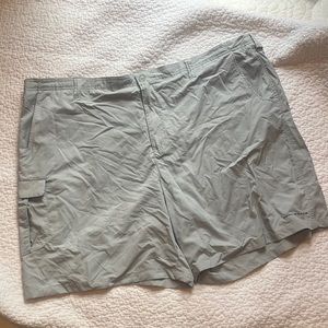 Men’s 4XL Columbia Shorts Light Gray